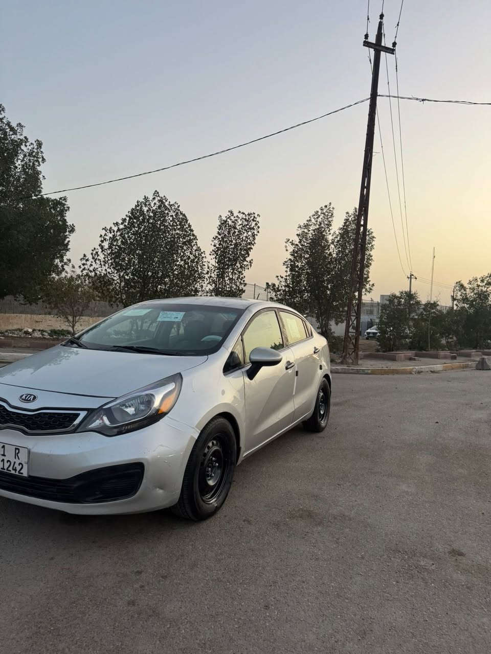 سلام عليكم كيا ريو لبيع موديل 2013وارد امريكي حادثها جاملغ الامامي وبيها صبغ 3
قطع بالعراق بدون دواخل بدون يرباك مكينة 1600اي نقص مابيها سنوية جديدة السعر 77وبيها مجال مكان السيارة الموصلات الاتصال ***********
