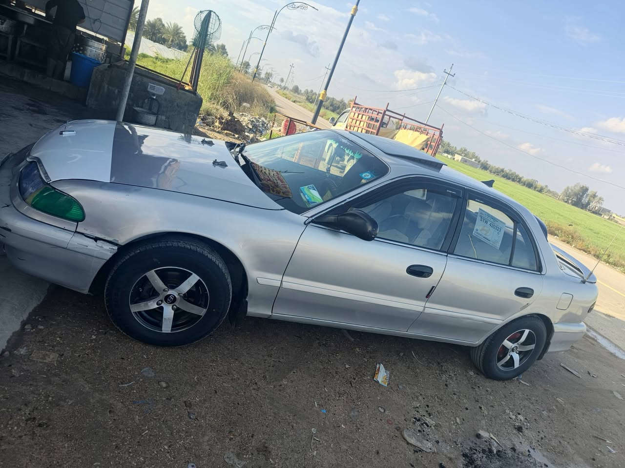 سوناتا تو ٩٤
باتري جديد الرقم الجديد تخم تاير جديد محرك جديد دوشمه جديده،، كهربائيات كلها شغاله نكره سلف زنون ابيض واصفر دهن جديد فيت بم جديد  جديده ويلكب جديد سنويه لل٢٨ 

السعر ٤٨ وبيها مجال كلش قليل 

هاتفــ،، *********** واتساب

***********  واتساب
مكان بغداد ابي غريب
