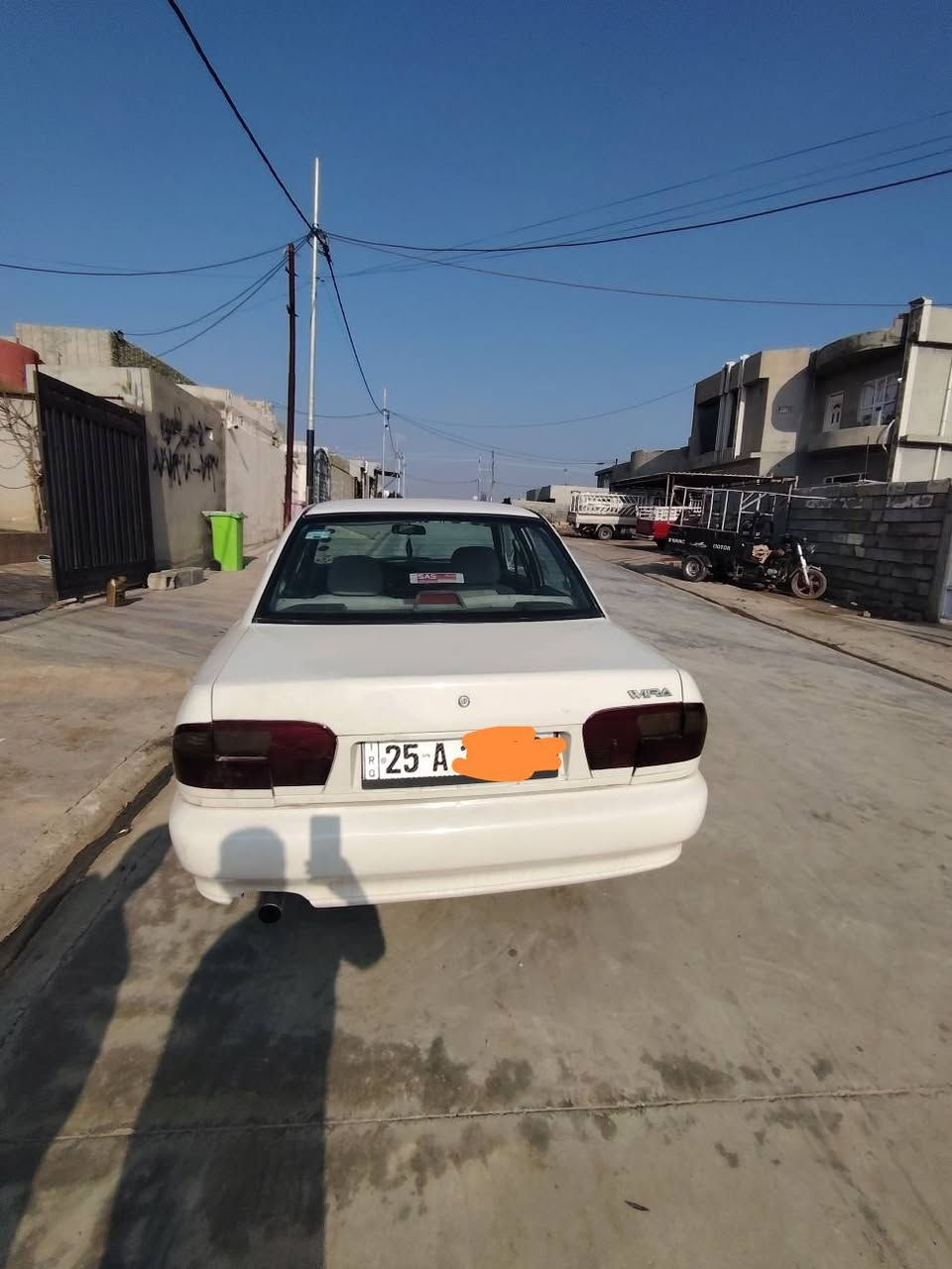 سيارة بروتون ٢٠٠٤ كلين على وضع الشركة قطرة صبغ مابيها كير محرك تبريد تدفئه كله بالشرط اربع تايرات جدد رقم الاماني كركوك السنويه باسمنا مجدده ٢٠٣٠ سعرها ٦٨ وبيها مجال العنوان كركوك قضاء الدبس للاستفسار الاتصال على الرقم ***********
