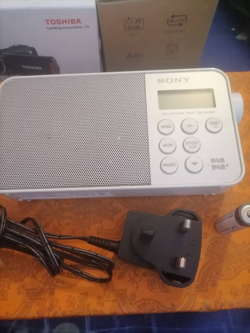 سوني موجتين Fm&Dab 
نظافه عاليه
متوفر توصيل


**إذا كنت صاحب هذا الإعلان وتريد حذفه لأي سبب، رجاءا أرسل رسالة إلى الدعم الفني**