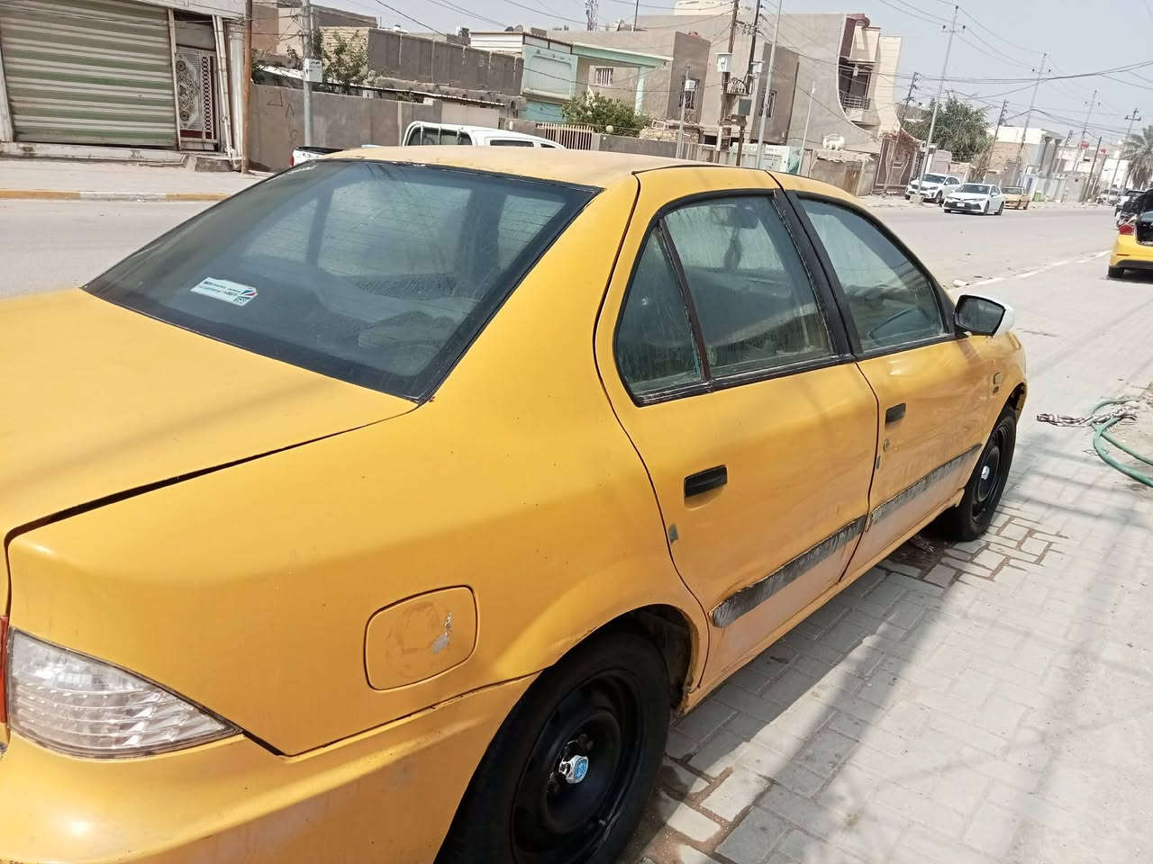 سلام عليكم سمند موديل 12سياره فقط البنيد طاير مكينه وكير كفاله جاهزه حداديه اماميه خلفيه جديده كرهبايات كله شغاله رقم نكليزي بسمي مصفره هيه وغرمات مكاني الديوانيه سعر30وبيه مجال غير متواجد على الفيس. ‏‪0783 703 1625‬‏
