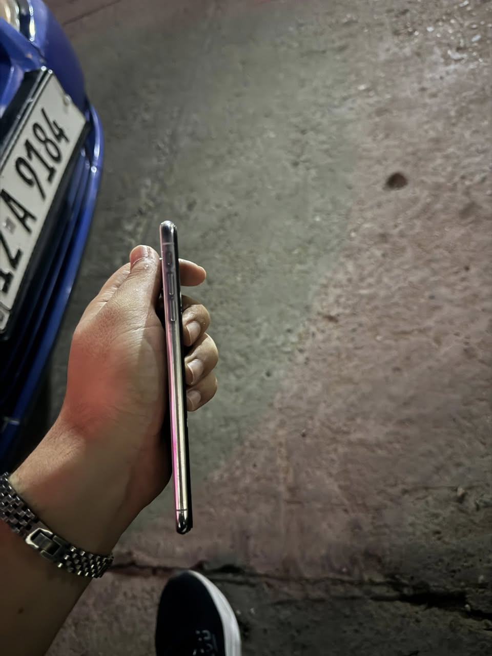 سلام عليكم
ايفون Xs Max
نضافه فول 
جهاز مال بيت 
ما مبدل بي كلشي نورمال 
بطاريتو  ٧٨ 
ذاكره ٦٤
جهاز كلش نضيف  ما يعبر هوى وما مفتوح نهائي 
وموجود الكارتون مالتو 
مكان حي الصديق 
ادفع سعر عجبني ابيعك 
***********
