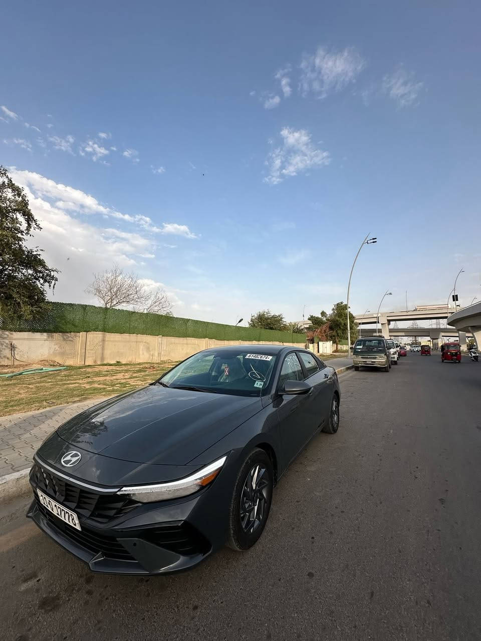 سلام عليكم
النترا 2024 ماشيه ١٥ الف

وارد امريكي

موصفات نص فول

بصمه تشغيل عن بعد 

تثبيث مسار 

قيادة ذاتيه

توقف ذاتي

هواي مواصفات بيها

حادثها مرفق بالصور 

بنيد وجاملغ بدون ايرباك 

رقم بغداد "مميز"

مكاني بغداد البلديات

الرقم ***********

السعر 170 وبيها مجال
