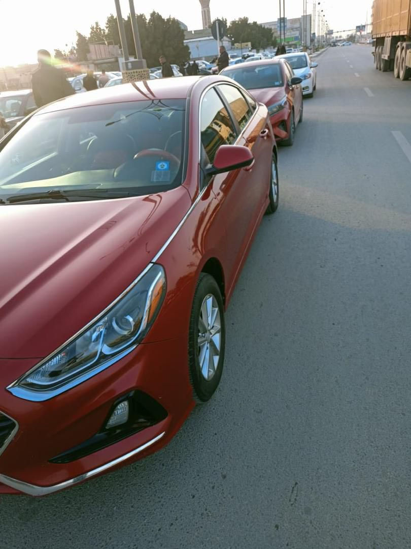 سوناتا 2018 مكفولة من الصبغ سياره جاهزه رقم نجف باسمي السعر 135 
***********
