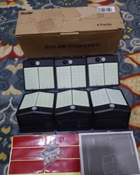 إضاءة شمسية • حساس حركة