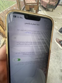 ايفون ١٣ برو ماكس نضافه فول ذاكره 256 بطاريه ٩١ كلشي ما مبدل بيه السعر...