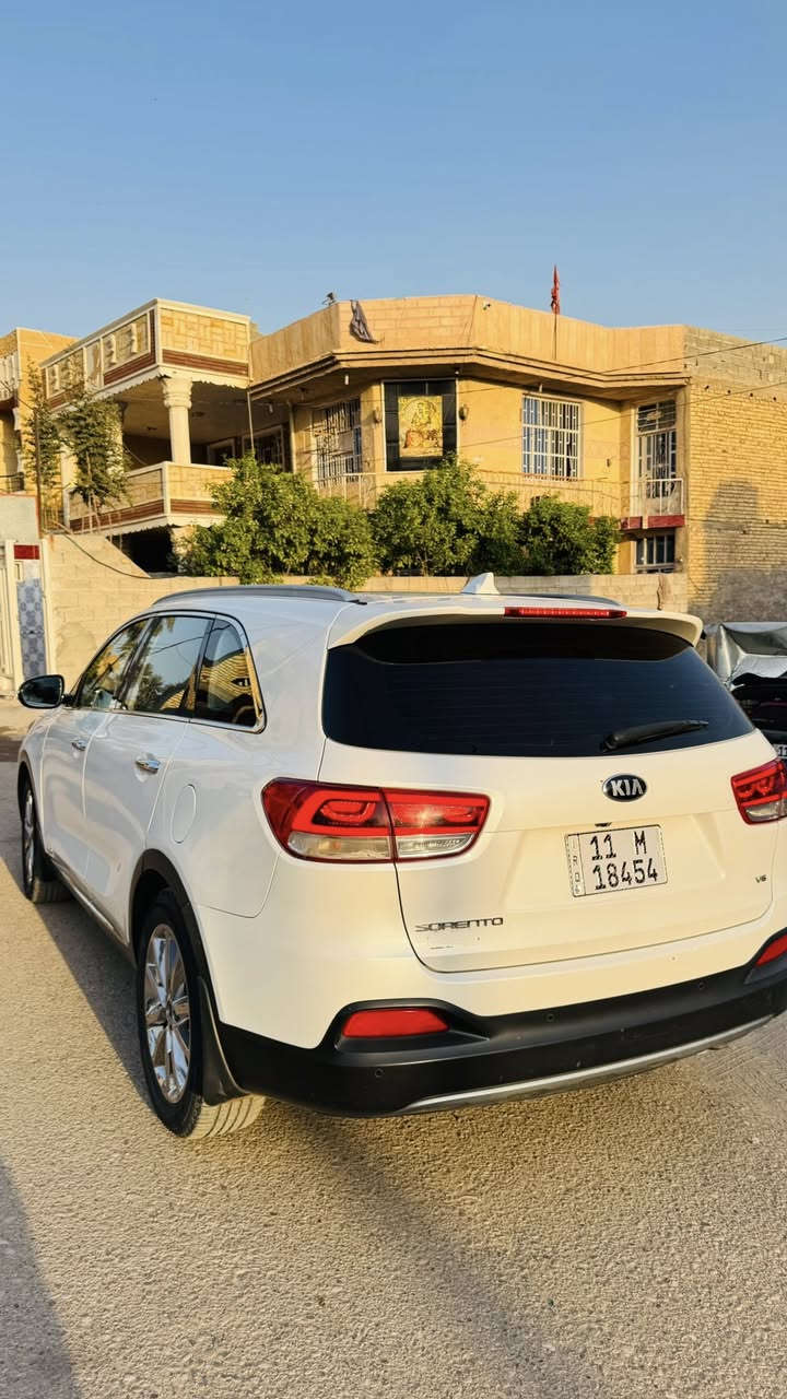 سورنتو 2016  مكفوله كفاله عامه رقم بغداد بسمي بيها فقط كرت اصبعين فول موصفات 1/1 كويتي فورويل بنروما كشن حار بارد وكهرباء سايد بريك دكمه سعر 209 بيها مجال ***********
