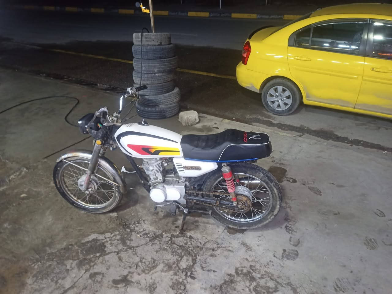 دراج للبيع مكينه خرسه دراجه كلها جديدا السعر 300 بيها مجال رقمي *********** بي وتساب
