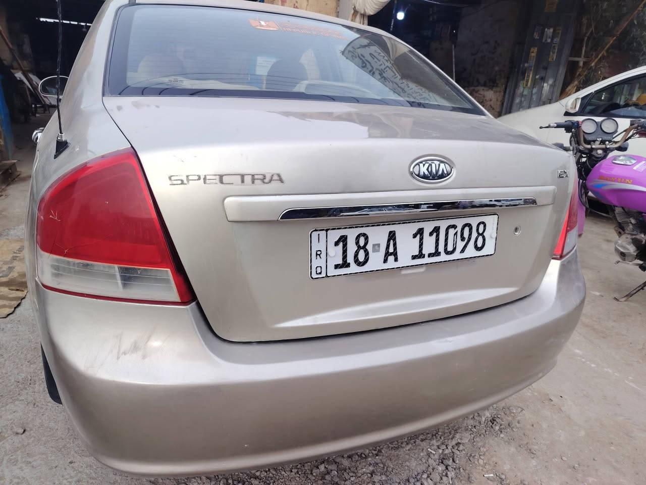 سبكترا ٢٠٠٨ حلوة السياره مكينة كير تمام رقم بابل مصبوغة حزام بدون حادث معروضة ب ٨٥ وبية مجال موجودة بكربلاء السياره ***********
