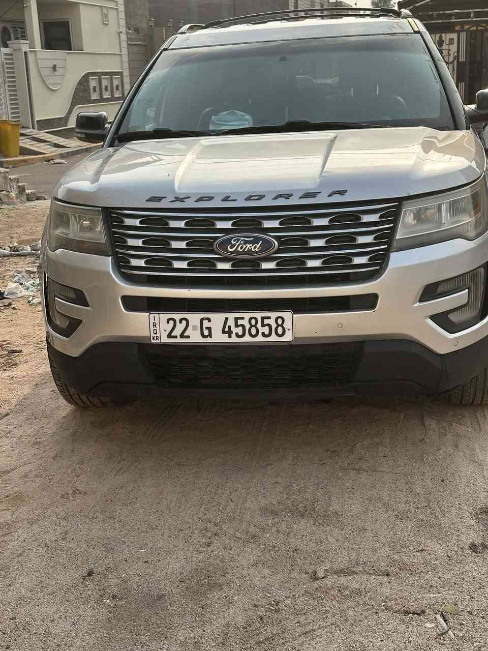 فورت اكسبلور 2016وارد امريكي حادث دعاميه سياره فول موصفات مكينه 6سلندرحدايه ماشالله تخم تاير جديد سنويه 2031السعر 168ورقه ***********العنوان البصره القبله
