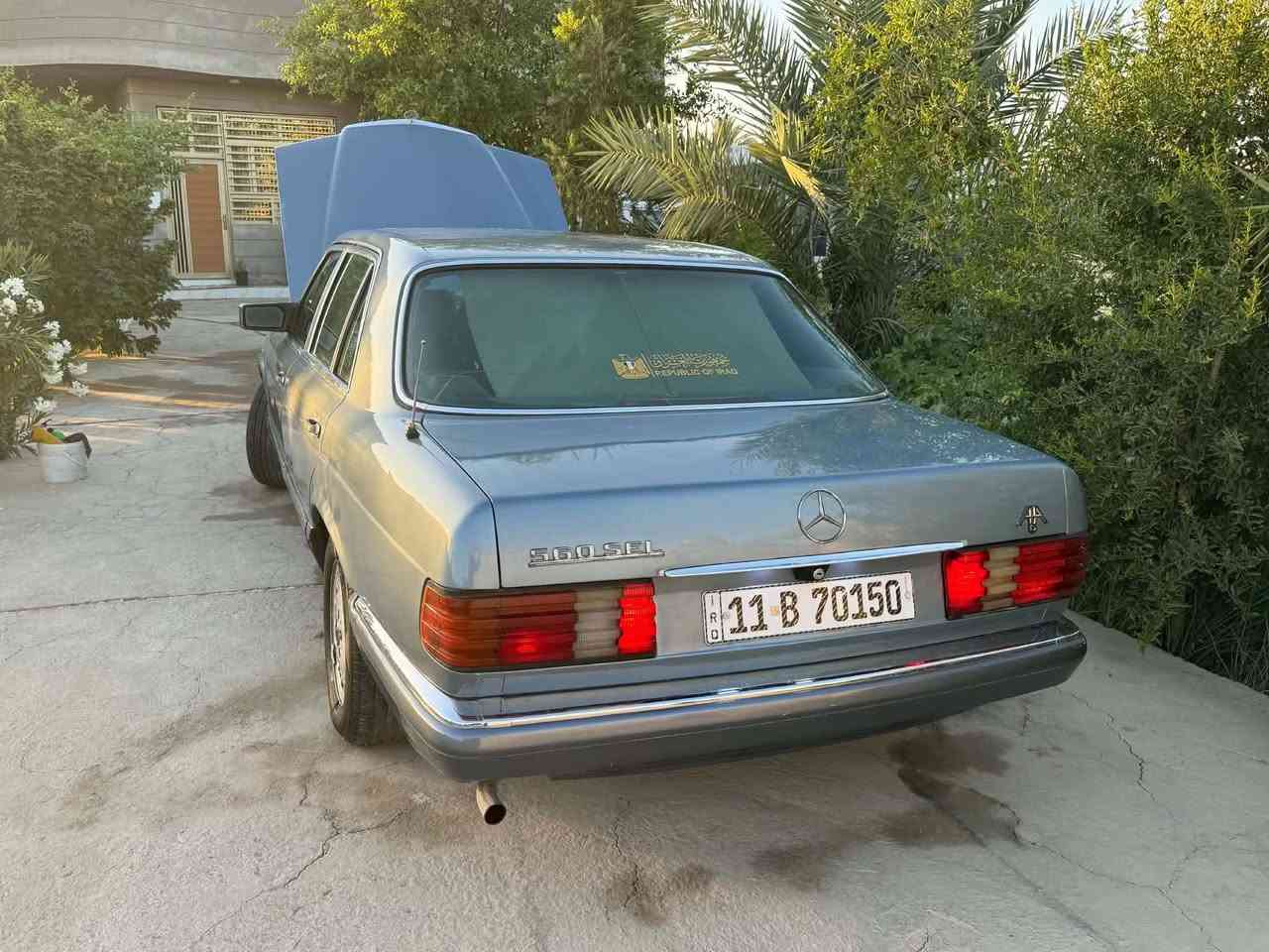 السلام عليكم
مارسيدس للبيع موديل ١٩٩١ باب طويل مكينه وكير vvt3000 فيشة وبطل أسود تبريد شغال داخل جلد أربعة جام كهرباء كشنات كهرباء أمامي خلفي كهرباء الكشن الخلفي منفصل السيارة مواصفات خليجية خاصه سنتر لوك ريمونت تخم تاير جديد حدادية جديده سيارة جاهزه ما نقصه ولا شي تحويل مباشر رقم بغداد انكليزي

السعر ٧٨ وبيها مجال

مكاني بابل قضاء القاسم عليه السلام
 للاستفسار الاتصال 
***********
