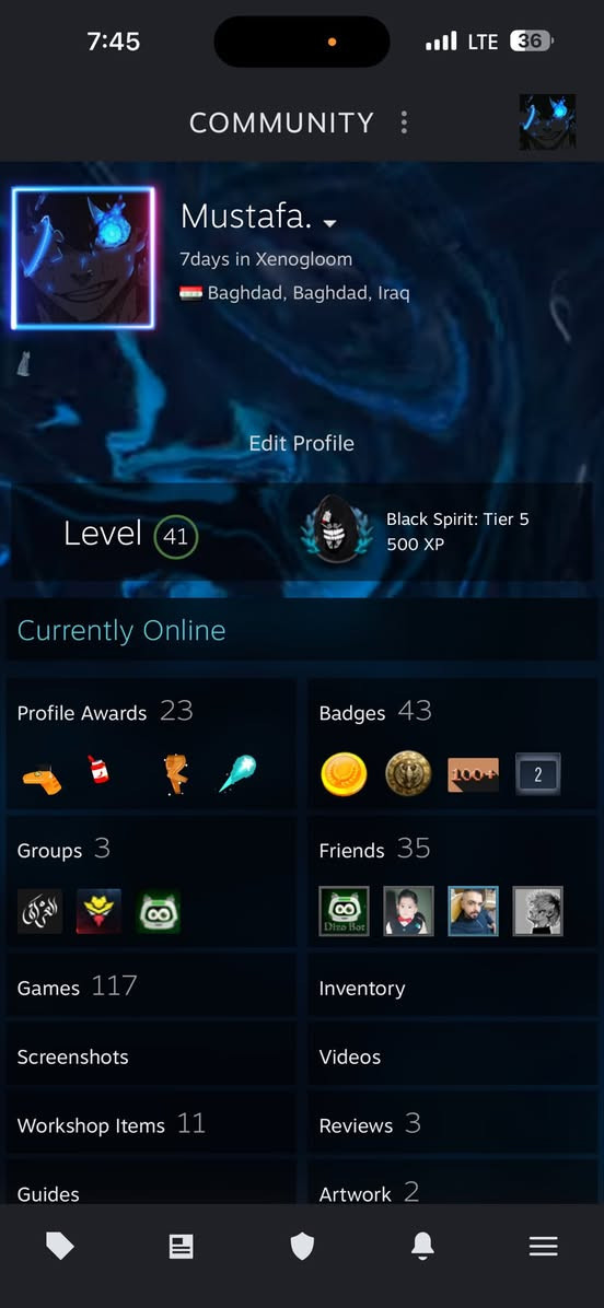 حساب ستيم شخصي. للبيع 
لفل ٤١ بي تقريبا ٣٠٠ كارت  تطوير المستورة 
العاب خير من الله و العاب قوية 
مكاني بغداد  البيع وجه الوجه فقط 
السعر  خاص بسبب الانفس الضعيفة
واتساب ***********
بي سكنات rust+dlc
