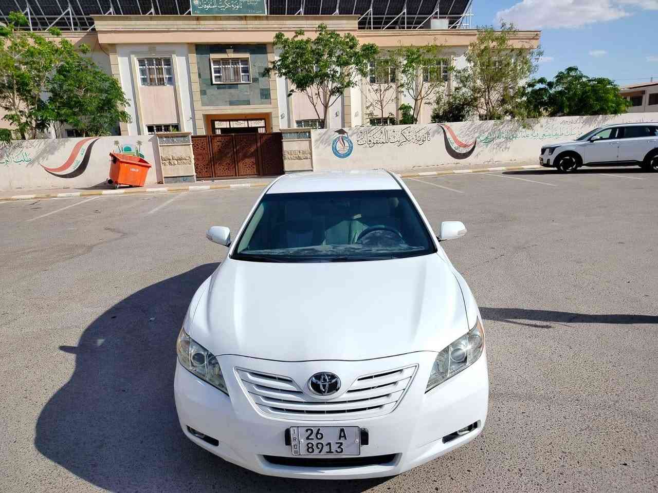 السلام عليكم كامري ٢٠٠٧ وارد أمريكي سياره قطعه واحده تبديل قبغ الجنطه فقط لاداخل لارصعة لاشي     ليبل واحد كير محرك شرط تخم تايرات جديد صدر أمامي منظومة زنون خلفي جديد تبريد ثلج سياره جديدة وجاهز وناعمة سيارة مال بيت  رقم صلاح الدين دولي سنوية جديدة شرط تحويل سعر ٩٧ بي مجال قليل مكاني تكريت الزهور  ***********
