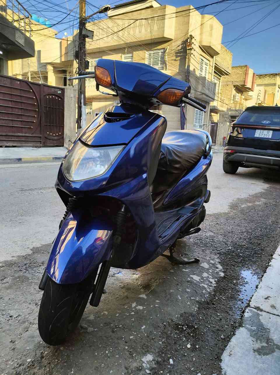 سكنس نثية ياباني الدراجة بلادية مكينة وكفرات
للبيع السعر 750 الف  وبيها مجال 
الموقع بغداد ساحة عدن 
رقم ***********
