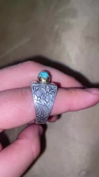 فضة عراقية • حجرة فيروزية • صياغة عراقية