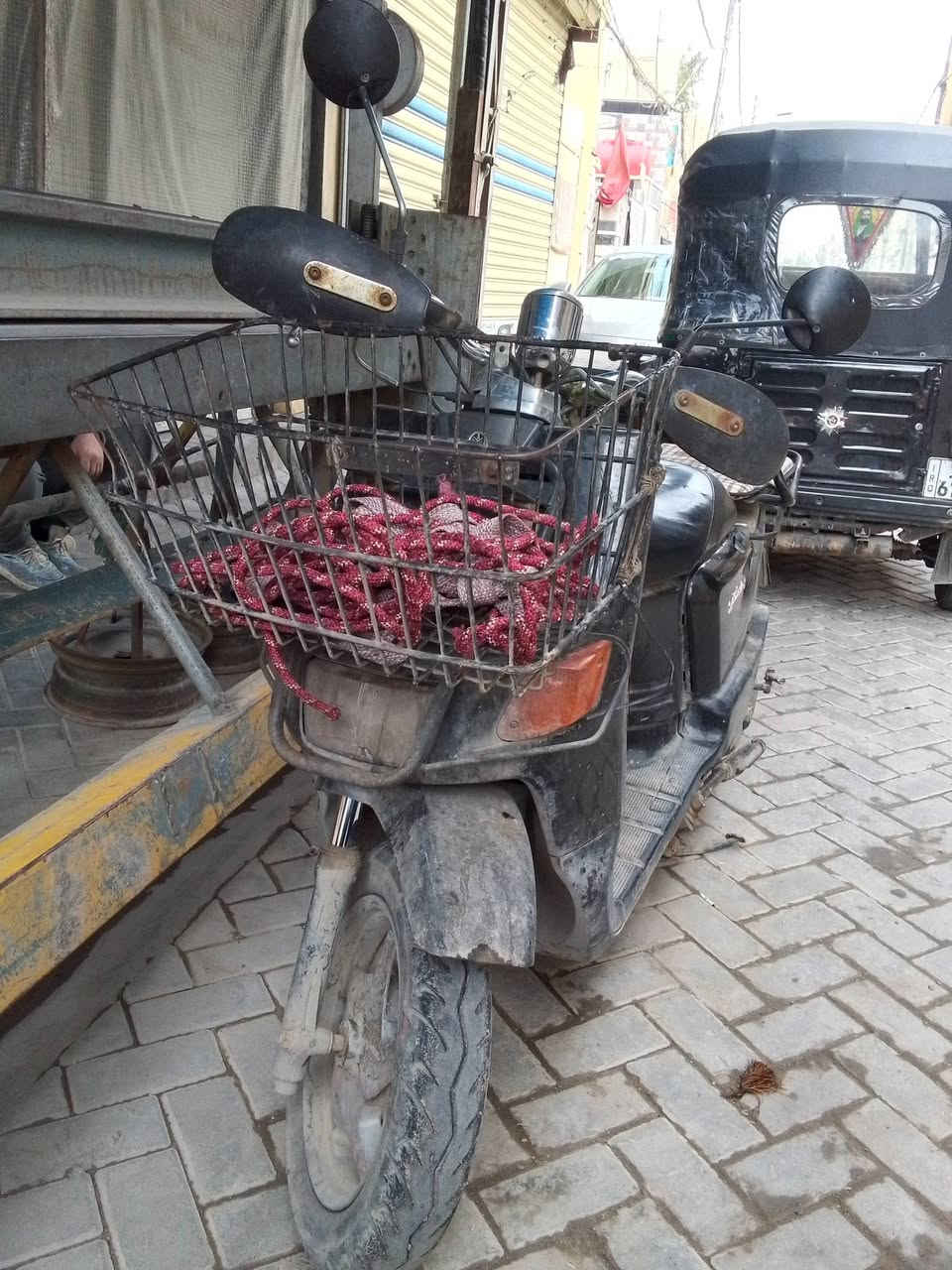 -دراجه بيكم حمل
-محور محرك فراشه 140
-السعر 400 وبيها مجال
-***********
