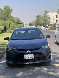 تيوتا كورلا 2018 وارد أمريكي فئة Le  ضرر جاملغ امامي فقط بدون ايرباك  ...