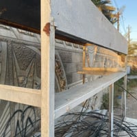 عارضة فلافل • نظيفة جداً • جاهزة للشغل