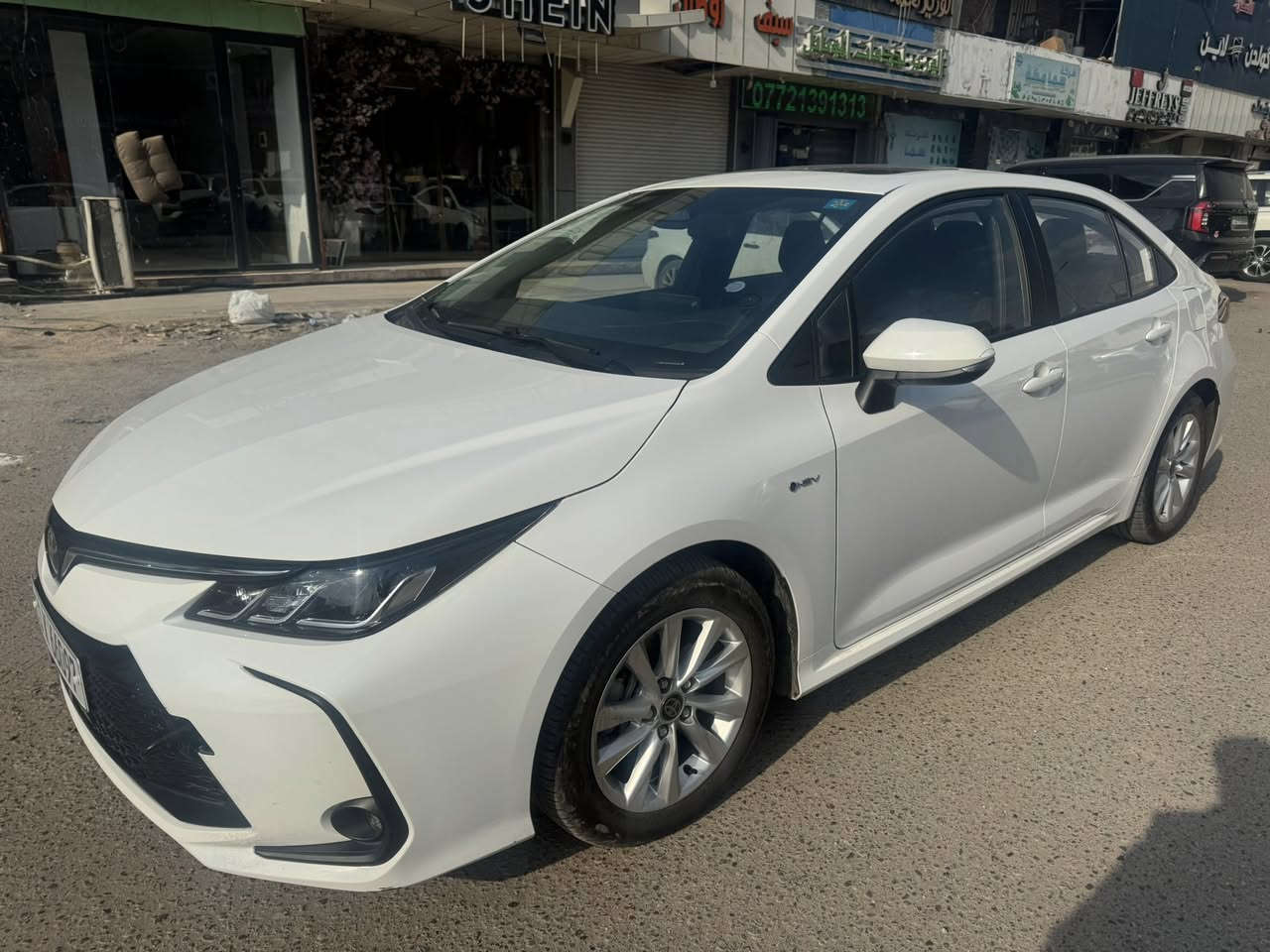 تيوتا كورلا هايبرد 2025 كفاله عامه
رقم بغداد تحويل مباشر 
عداد المسافه : 10 الف km
حجم المحرك : 4 سلندر 1800 هايبرد 
المواصفات .. 
بصمة تشغيل وابواب - فتحة سقف
رادار امامي مانع تصادم 
مقاعد جلد - هاند بريك كهرباء - اوتو هولد
ويل كب - اشاير مري - لايت وحاجب زينون
تبريد قطعتين - شاشه كار بلي - كرسي كهرباء 
السعر 160 $ للاستفسار الاتصال  
***********
بغداد / بغداد الجديدة
