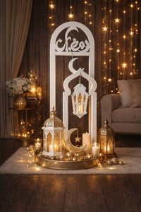 ديكور رمضاني • ٣ قطع • توصيل مجاني