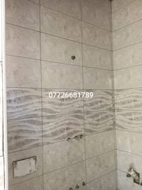 كادر عمل 2 خلفات لكافه اعمال تطبيك الجدران السيراميك والبورسلين وعمل ل...