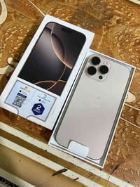 آيفون ١٦ برو ماكس • ٢٥٦ • ضمان ABM سنتين