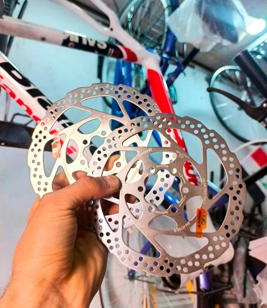 بفضل الله توفرت جميع انواع اقراص البريك Brake Rotors ذات القياس 140 \160 
في ورشة بايدر للدراجات الهوائية أهلا وسهلا 
العنوان النجف الاشرف حي العدالة شارع المستوصف 
الموقع @https://maps.app.goo.gl/ZeXaqWfoRDvPFzd89
@https://t.me/baydeer
تواصل  0782 283 9021
