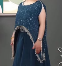 فستان هندي • مقاس ٤٨-٥٠ • شعر هندي