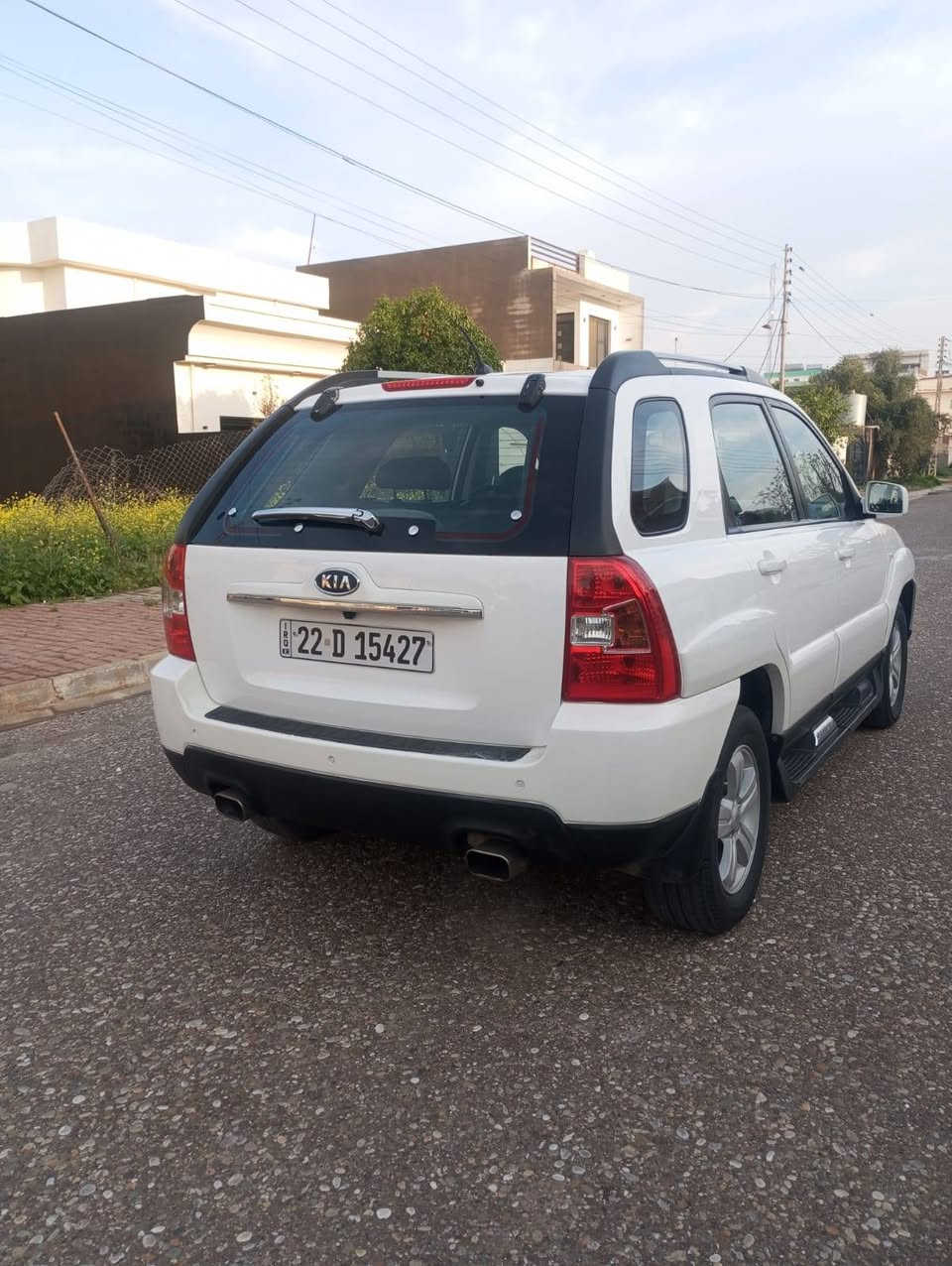 كيا سبورتج موديل 2009
بدون صبغ سنويه جديد دفتر بنزين بي جاهز من كل نواحي سعر١١٦بي مجال قليل 
شراي خابر *********** 
مكان كركوك كركوك, العراق
