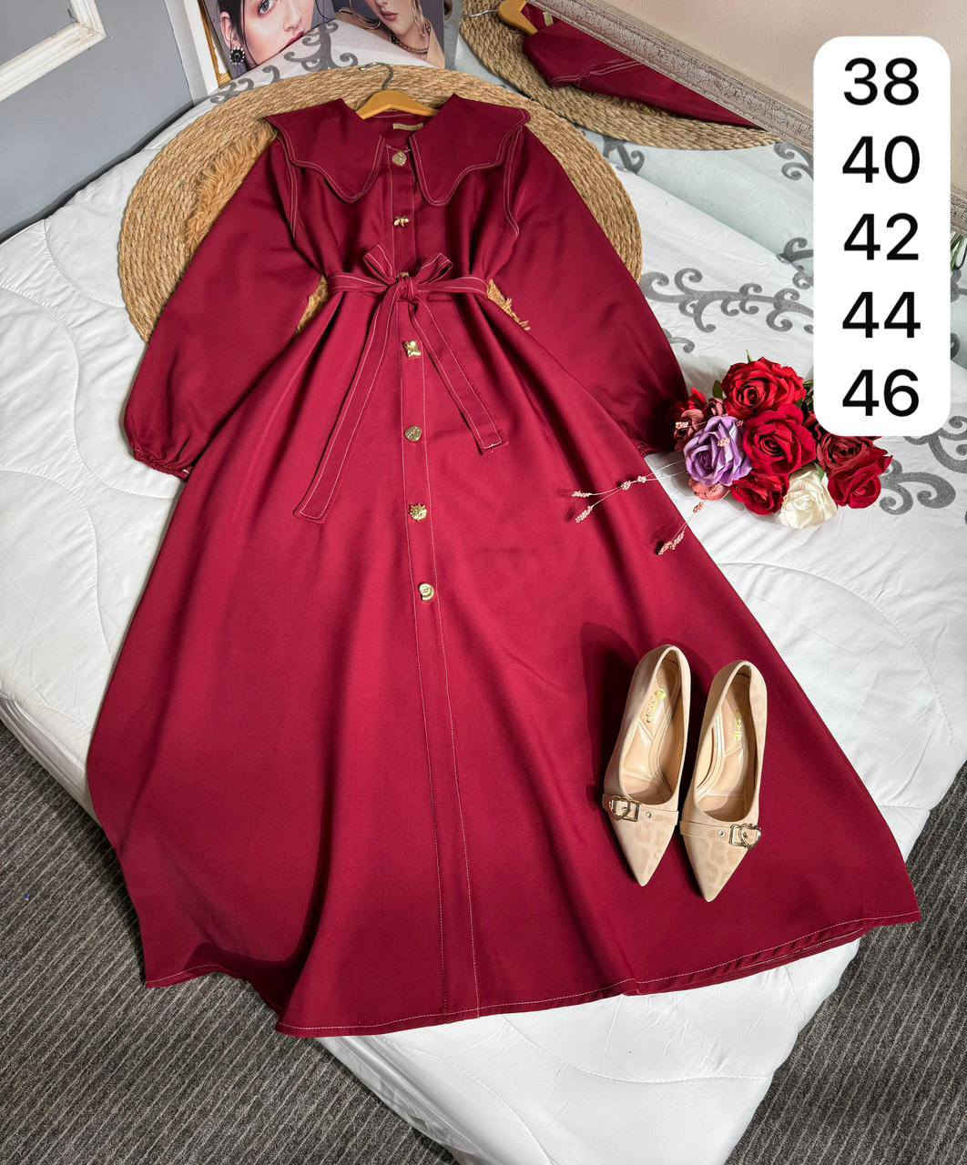 اذا عجبكم خلو لايك احبكم💕💕💕💕
الألوان :- كما معروضه الصورة
🎗️التلبيس :- 38 40 42 44 46 48 

للطلب دايركت
يوجد توصيل لجميع محافظات 
منشنوا اخواتكم💕


**إذا كنت صاحب هذا الإعلان وتريد حذفه لأي سبب، رجاءا أرسل رسالة إلى الدعم الفني**