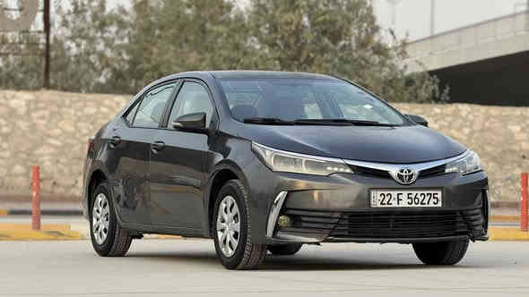 السلام عليكم
للبيع تويوتا كورلا 
مديل : 2017 خليجي
مواصفات عادي نص فول
حساسات خلفي امامي شاشا
كامرا خلفيه نص تحكمات
مكينه 1600
كير مكينه تبريد حدادي خير من الله
نظيفة السياره بدون نقص جاهزة
بيها صبغ باب صدر و جاملغ خلفي
بيها 3 قطع جراد قماره وقبغ جنطه وبنيد
رقم اربيل جديد شرط التحويل
العنوان : بغداد حي القادسية
السعر : 123$ وبيها مجال
***********
