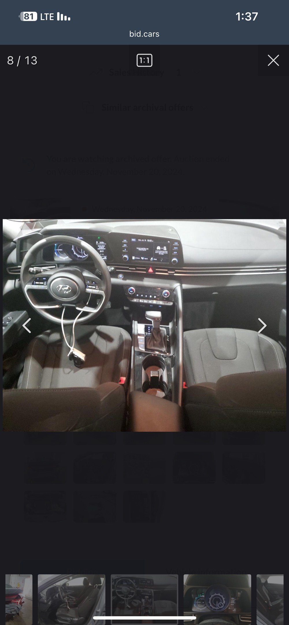 السلام عليكم النترا هايبرد موديل 23 وارد امريكي حادثهه قطعه صبغ وحده قبق جنطه فقط
 كلهه ليبل واحد بدون ايرباك ماشيه 34 ميل
نص مواصفات بصمه تشغيل وبصمه ابواب رادارات اماميه وخلفيه مانع تصادم تشغيل عن سايد بريك دكمه الكشنات الاماميه مخمل شاشه اعطال
عنواني الدوره ***********