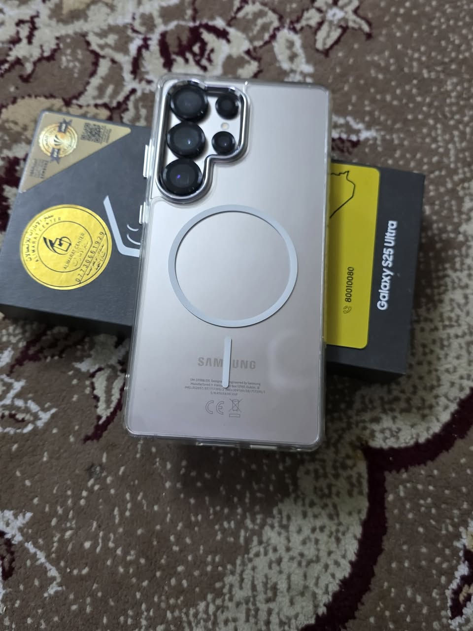 السلام عليكم

اس 25 الترا 

شرق أوسط عين الفهد

الذاكراة 256

نظافة الجهاز %100 %100

مستخدم 4 أيام  

الجهاز مكفول  من كلشي

السعر مليون 175

العنوان بغداد

ملحقات الجهاز كاملة  كفر + عدسات  + لاصقة  

اتصال  او واتساب  ***********
