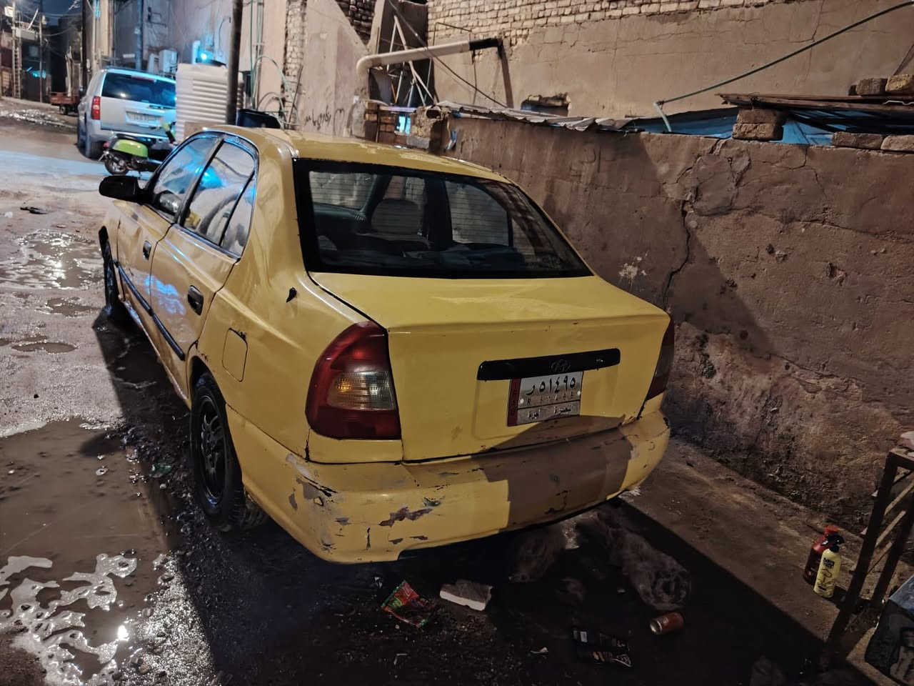 السلام عليكم اكسنت هونداي موديل ٢٠٠٠ مكينه وكير كورلا كير يخبل مكينه وضفيره وعقل بلجيس حاويه توني شادهن صار ٢٠ يوم رقم بصره الماني راعيها ببو الخصيب وعدي تواصل ويا تريد وكاله تريد تحويل سياره عوزها حداديه وشوي ترتيبات حداديه ٥٠ بلميه منضومه بانزين جديده كهربائيات شغاله سنويه منتهيه بل ٢٠. ***********
