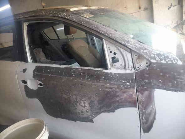 سلام عليكم ورحمه الله وبركاته سمكره وصبغ الأخوين بجميع انواع سيارات الحديثه.  عنوان بغداد يم جسر لفضيليه مقابل حمام الفندي.  بادارت ابو حيدر المياحي رقم ***********
