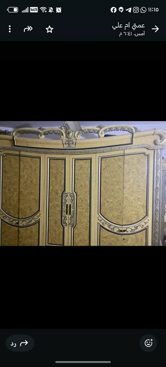 السلام عليكم غرفه نوم السعر 
٢٠٠وبيهه مجال العنوان الزعفرانيه هاذة الرقم *********** غرفه نضيفه فقط الجرارات يرادلهن تعديل
