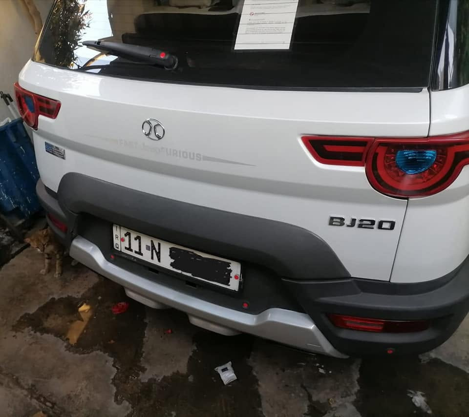 بايك bj 20 موديل 20
حرة، رقم بغداد انكليزي باسمي.
- تحويل بأي وقت.هزة جديدة 
- السيارة مكفولة من كل شيء.
- فول الفول، مواصفات عالية:
    - بانوراما.
     -كشن جلد  كهرباء 
 -مغلفة كشناتة مخمل وجلد                                               للحفاظ على كشناتة 
    - بصمة أبواب.
    - بصمة تشغيل.
     -بصنة جنطة 
     -هند بريك بصمة
     -محرك ياباني vvt مسيوبوشي اصلي المرغوب 
    - زراكات. لايت 
    - لايت زنون عالي ناصي. زنون 
    - محرك 1500 تيربو بدون دونز                      
    - تبريد ثلج.
    -ماشية 72 
    -شاشة اعطال 
    - شاشة أندرويد جديدة.
    - تحكمات ستيرن 
    -  ويلات كروم تاير جديد حجم 18
    -هواي بية مواصفات 
.اخوان للعلم اغراض السيارة كلة مسيوبوشي اغراضة متوفرة عند اي وكيل ياباني كير محرك صدر كلة ياباني 
    - عنواني: بغداد.
    - رقم الهاتف للاستفسار:               -(***********)
 (متوفر على واتساب).
-  اذا اكو مراوس حسب القناعة هم اراوس
@
السيارة من نوع بايك (BJ20)موديل (2020.) لون ابيض صدفي صيني يجي محرك كير صدر  ياباني مسيوبوشي بلادي محرك زنجيل رواجز المرغوبة لا قايش ولا غيرة زنجيل قوي نوع vvt المرغوب جدا عارضة (١١٨ )ورقة وبية مجال بغداد, العراق
