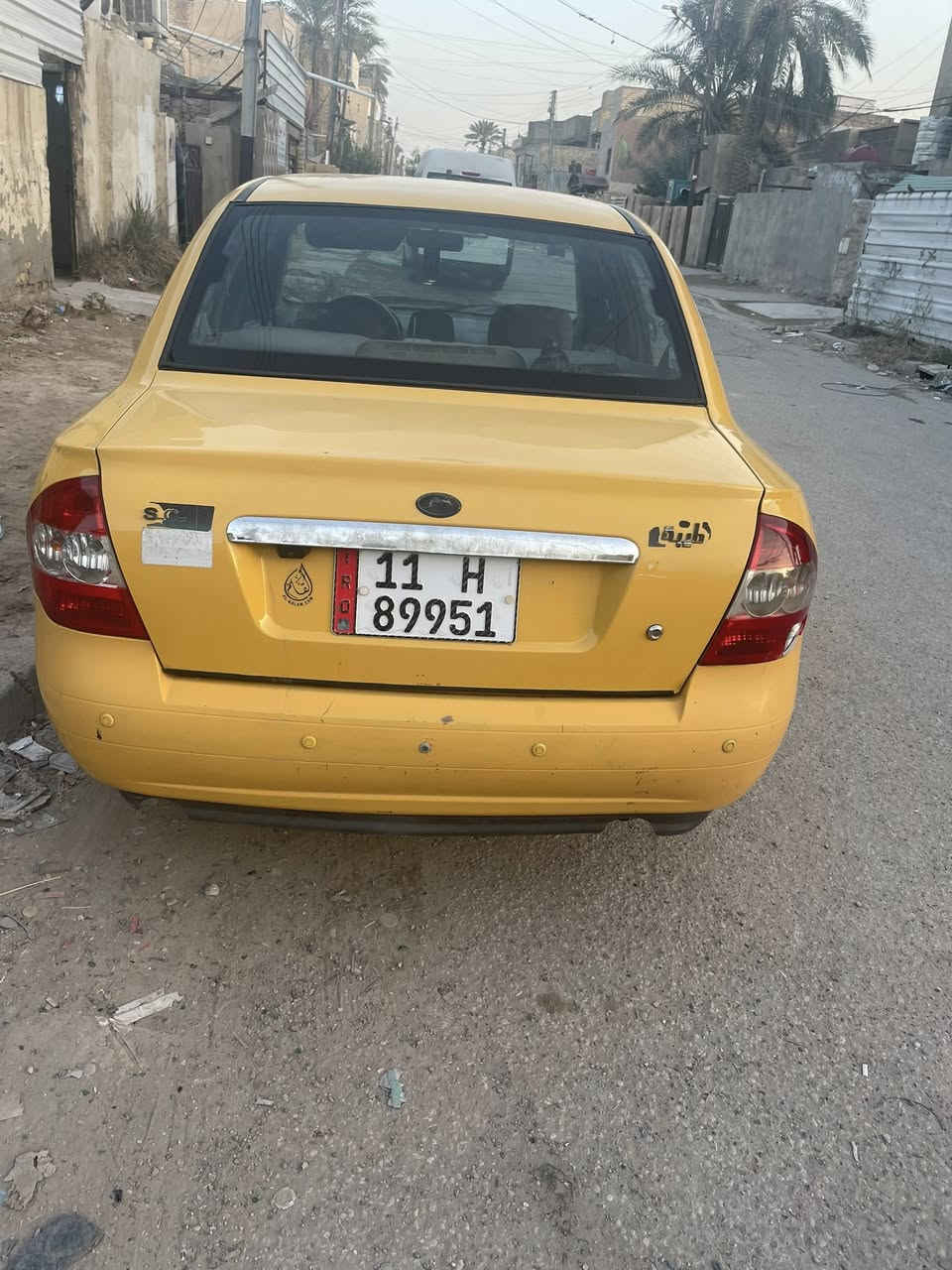 السلام عليكم
طيبة 2017 للبيع

رقم بغداد انكليزي

بسمي سنوية لغاية 2028 

مصفره هيئه وغرامات  

 شواصي ولغود مكفولات

كشر بيها صبغ نص جاملغ 

امامي جهه السايق والباب وره السايق  (قطعتين صبغ)

كير ومحرك  نضيفات 

صدر امامي خلفي نضيف

دبلات اماميه + قواعد دبل جدد

مسويلها رباط ميثم عنتر 

زوج تايرات امامي جديد اندنوسي  وزوج خلفي نضيف 

كهربائيات شغاله 

تبريد ثلج تدفئه شغاله

نواقصها / كلج وبولبرن ويده مال باب عكس سائق والباقي كله تمام 

سعر السيارة ٤٠ وبيه مجال 

المكان / بغداد - الشعب - نهاية الفورتات  

رقمي ***********
