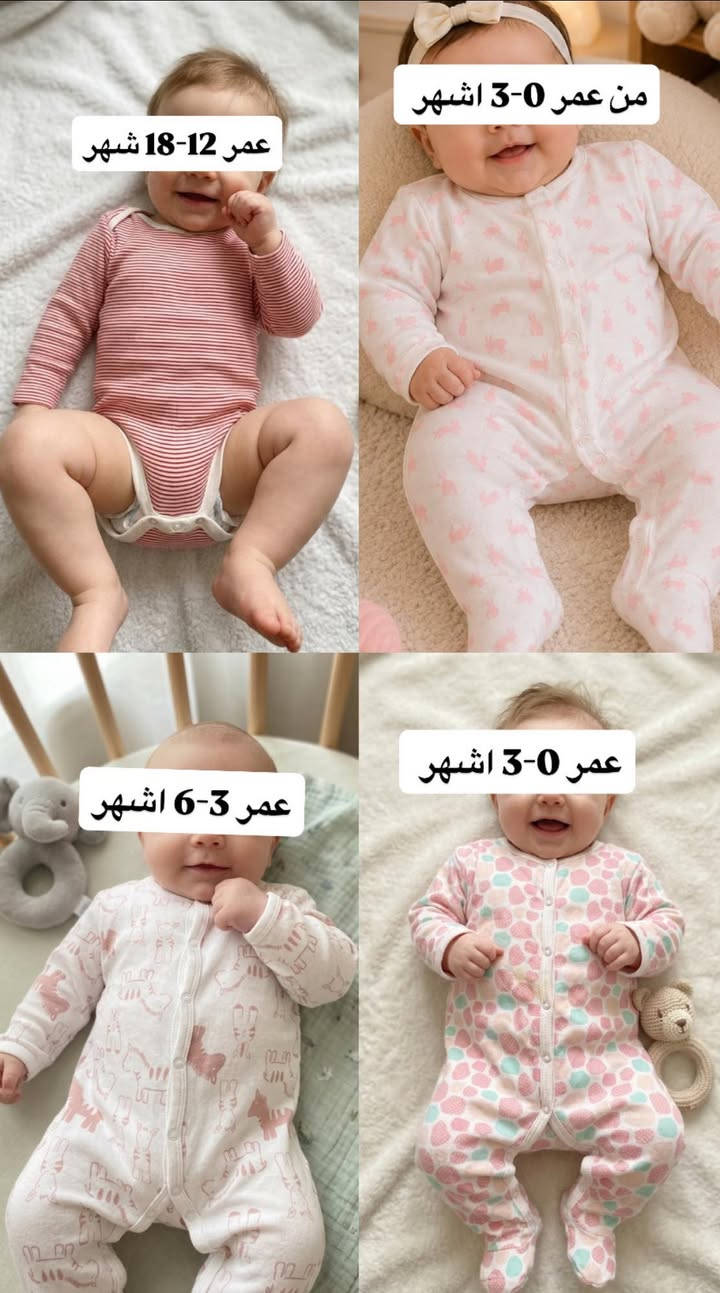 اوفرات قطنية مريحة للطفل باللبس وبالنوم ✅
اخر قطع  
من عمر حديث ولادة الى3 سنوات قطع محدودة
الاسعار من3 الى 5 الاف 
يوجد توصيل داخل بسماية فقط💕


**إذا كنت صاحب هذا الإعلان وتريد حذفه لأي سبب، رجاءا أرسل رسالة إلى الدعم الفني**