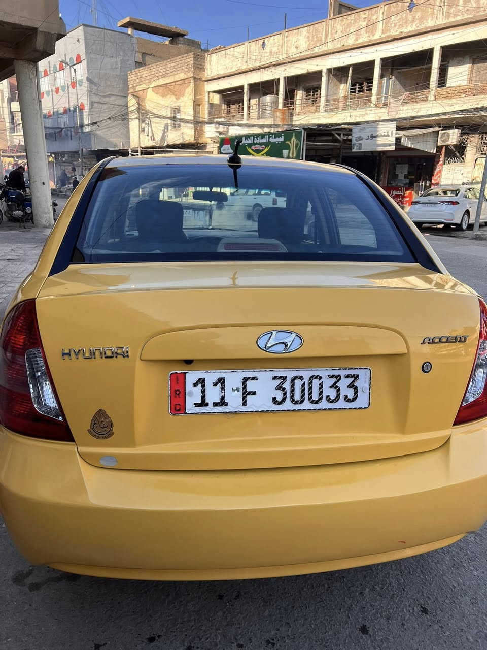 اكسنت دبدوب 2010 وارد امريكي بدون اي ضرر بيها تلقيتات خفيفه
كير محرك 16 اصلي شرط 
بدون نفخ بدون صرف
رقم بغداد جديد غرامة صفر هيئة صفر تريد وكالة تريد تحويل 
السعر 97$ وبيها مجال 
للاستفسار ***********
***********
