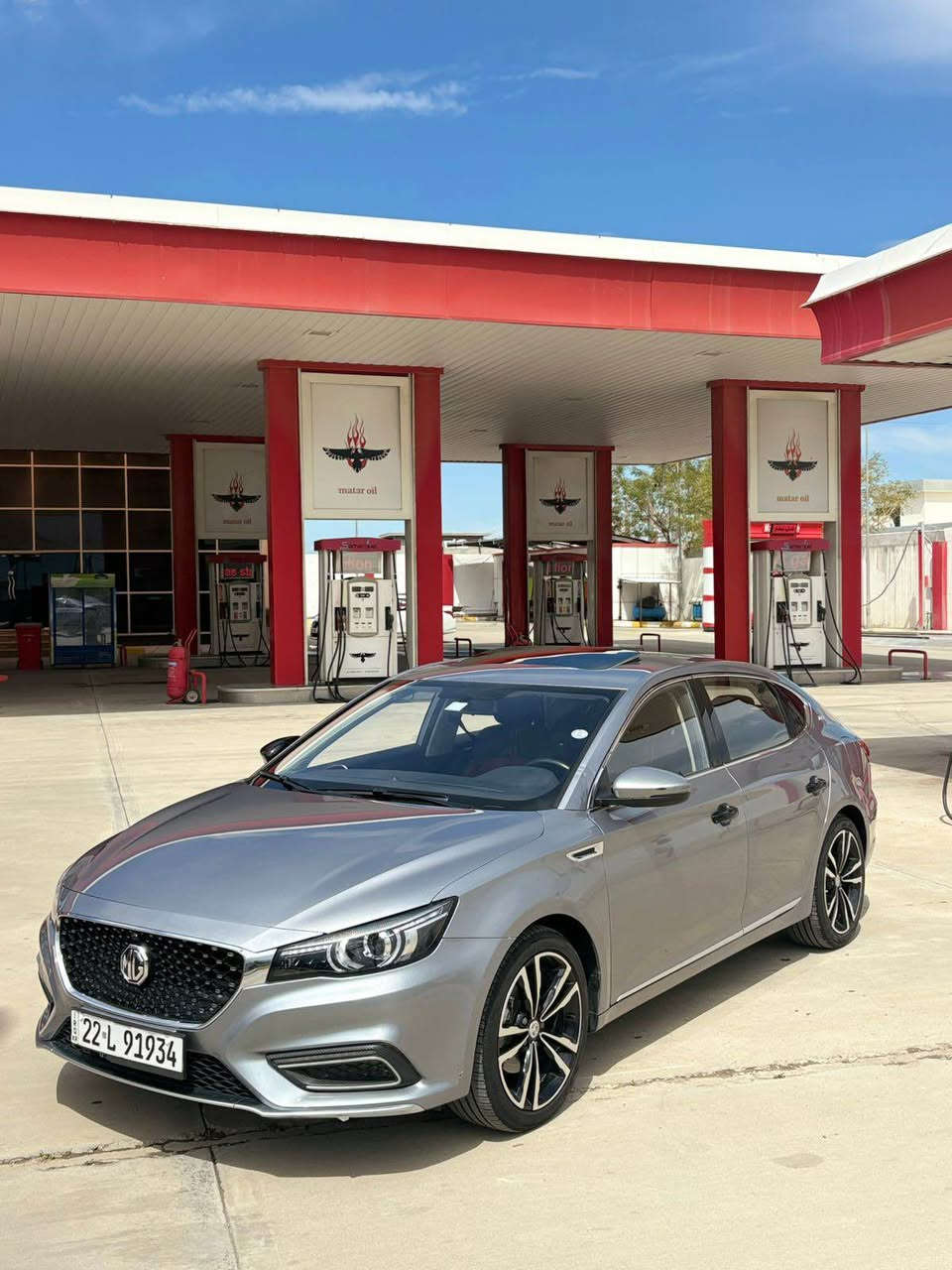 السلام عليكم للبيع MG6 2023 ماشية 50 الف كيلو متر فول الفول 1/1 مرقم اربيل جاهزة سيارة مابيها دينار مصرف (وارد خليجي) محرك ١٥ توربو بيها 3 قطع صبغ فقط صندوك+باب سايق امامي + جاملخ سايق امامي بدون دوخال بدون ايربك بدون شاصي السعر 110$ وبي مجال 
مكان سيارة كركوك (فقط بيع بدون مرواس)
للاستفسار والتفاصيل (***********) كركوك, العراق
