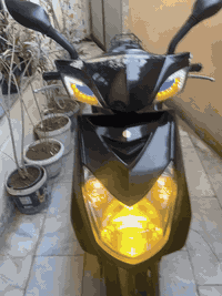 دراجة سكنس فحل النضافة كدامكم محرك ناعم السعر 550 وبي مجال 07721535817