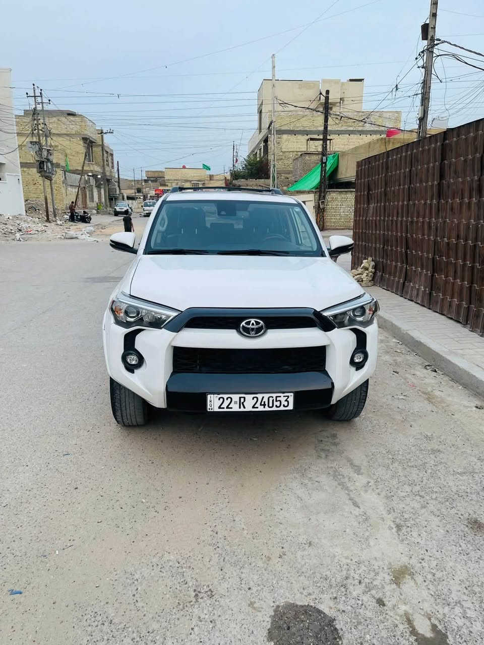 السلام عليكم 
فور رنر ٢٤ sr5 بريموم فول مواصفات عدا الكامره الاماميه 
حادث فقط خشم البنيد وبدون ايرباكات ومفتوحه الجاملغات بدون ضربه فقط لغرض رفع التعويض ورجعن انشدن بدون اي تعديل بدون لغود وبدون شواصي ولا براكيت
المكان بغداد حي اور الستمية ***********
رقم اربيل باسمي
السعر ٣٢ قفل

