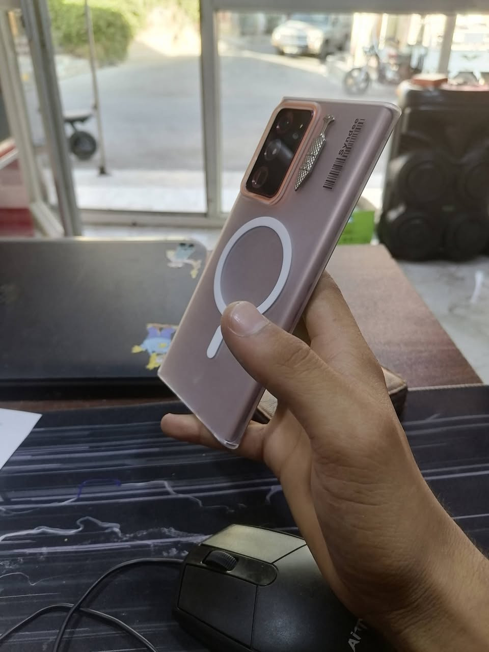 السلام عليكم
Galaxy Note20 Ultra. 
للبيع نضافه درجه اولى كلشي ممبدل بي فقط ضهر مالته ذاكره 256 يشغل 120 فريم تليفون حلو ونضيف بمعنى الكلمه سعر 400 وبي مجال لشراي ❤


**إذا كنت صاحب هذا الإعلان وتريد حذفه لأي سبب، رجاءا أرسل رسالة إلى الدعم الفني**