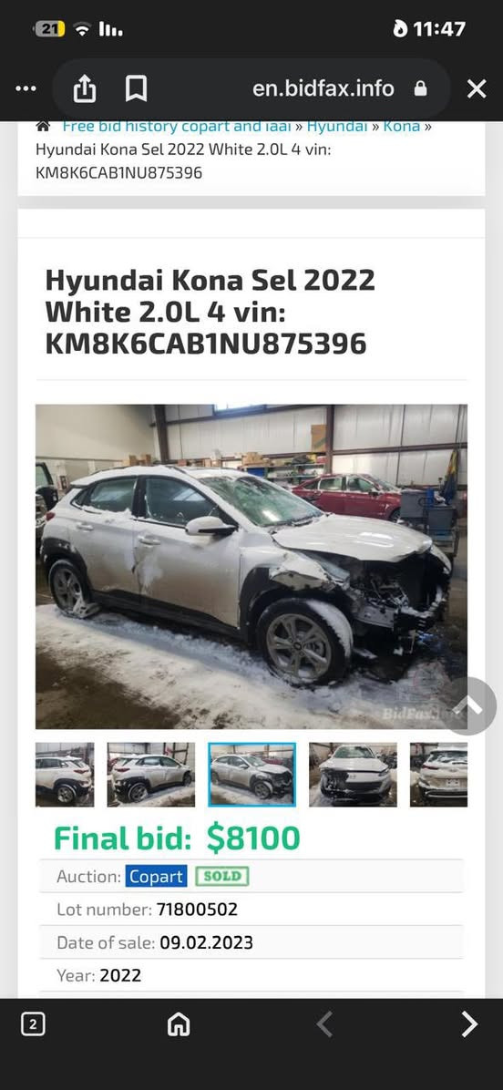 سلام عليكم
وارد امريكي كونا محرك  2000دوش 
فتحه سقف فورويل 
رادارات جانبية 
تبريدثلج وتدفئه كشنات جلد 
ماشية 63الف 
هند بريك بصمة  تشغيل عن بعد 
لدنهاري نضام اقتصادي 
كامرة خلفية نقط عمياء
والسعر 158
حادثها جاملغ ايمن فقط
هاذه راقم صاحب السيارة لن اني مكلف بلنشر
للتصال ***********
