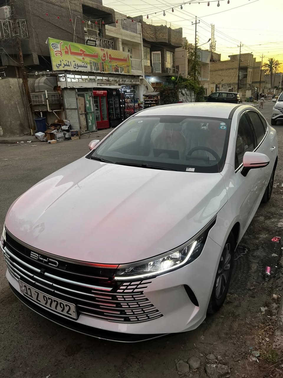 BYD 
مديل ٢٥ سياره كفاله عامه 
ماشيه ١٠.
عنواني بغداد 

+964 783 858 0790

