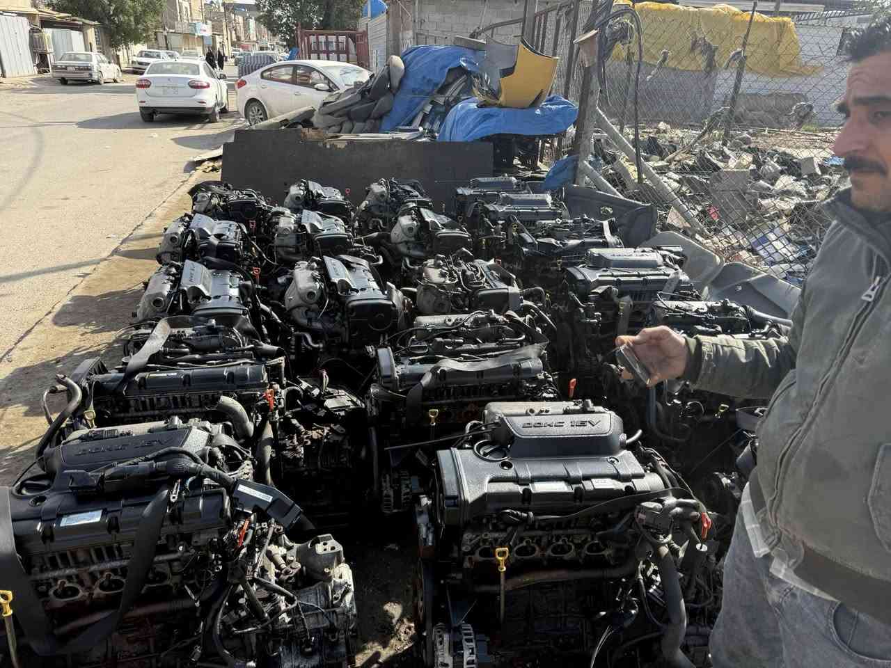 كراج الباشا الباشا القريشي للتفصيخ الكوري وصول وجبة محركات 2000 امريكي اصلي شرط بلضمان لمدة 10 ايام عرض خاص محرك (700)الف طابوكة وكير ابو جنكال (400) الف عرض نهاية الشهروالكمية محدودة 
العنوان بغداد البلديات نزلت جسر المخازن المدخل القبل تقاطع الكهرباء 
الاتصال ***********
***********
