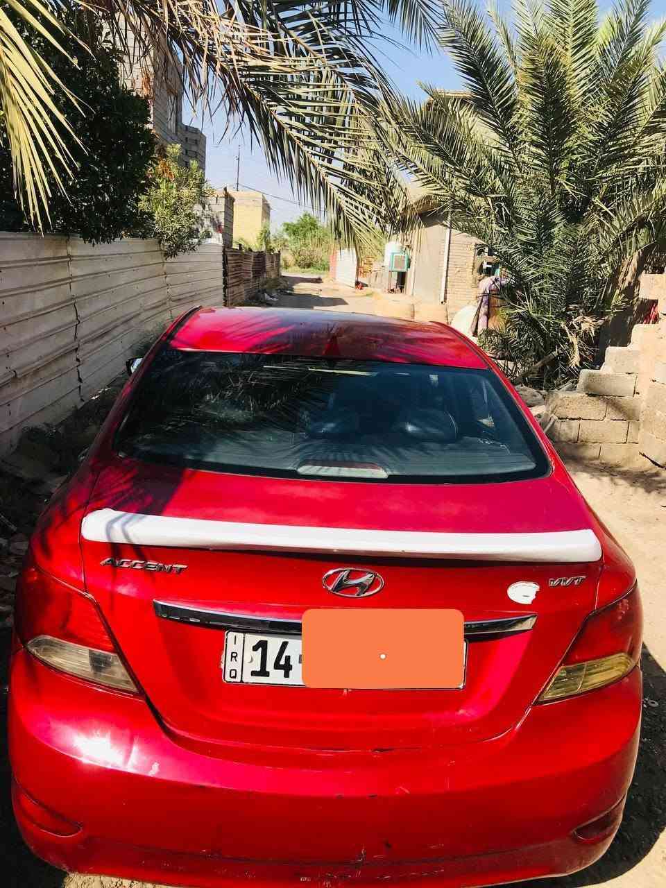 اكسنت ٢٠١٤ محرك ١٦٠٠ دوش
سنوية ٢٠٢٨ بأسمي رقم انگليزي المكان بغداد الشعلة سيارة جاهزة وخير من الله السعر ٧٧ وبيها مجال للشراي
***********
