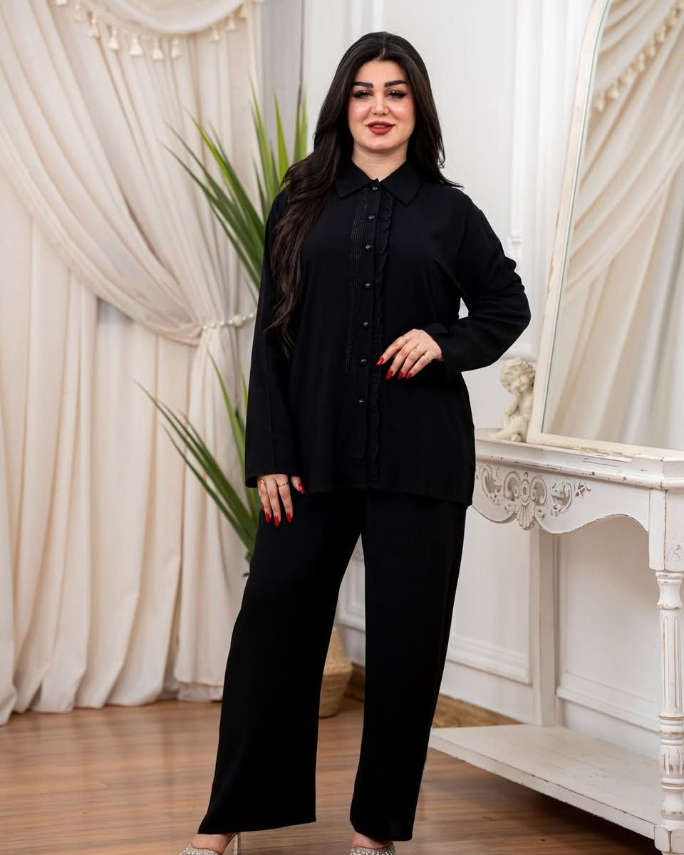 سوت كشمير سواد فاحم جدا درجه اولى مكفول من الغسل والبنطرون كيلوت .متوفر موديلين 
القياسات (L,XL,XXL,3Xl)
السعر (15,000) فقط

#توصيل 2,000 دينار داخل احياء كربلاء
توصيل ,5,000 الاف جميع المحافظات
#العنوان: (مجمع لوجين)
كربلاء - سيف سعد - شارع مجمع سيد لاسعار-
مقابل اللؤلؤة للحجابات
#متواجدين من 10صباحا الى 12مسائا 

#الحجز مراسلتنا خاص عبر الواتساب على الرقم التالي:
***********
