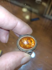 فضة • ملبس نحاس • حجر كهرب